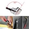 Short/Long Chuck Adapter Holder 105/90 Degree Angled Screwdriver Extension Bit  Tight Space