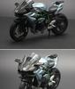 Кавасаки 1:12 Модель мотоцикла Ducati Alloy со звуком для детей