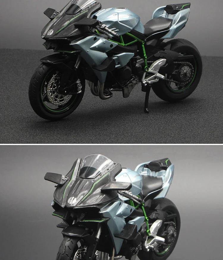 Кавасаки 1:12 Модель мотоцикла Ducati Alloy со звуком для детей