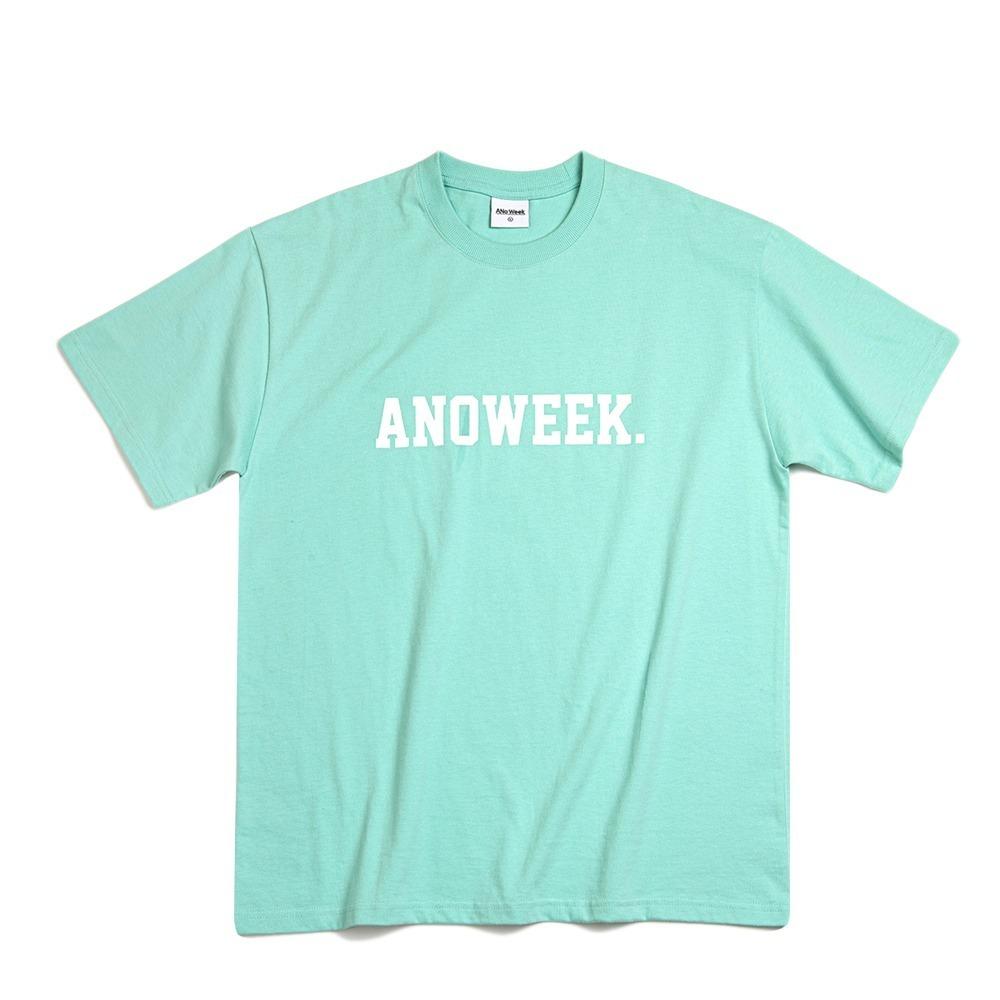 ANOWEEK Anw Базовая футболка с логотипом