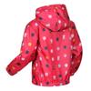 Regatta Childrens/Kids Peppa Pig Polka Dot Hooded Waterproof Jacket