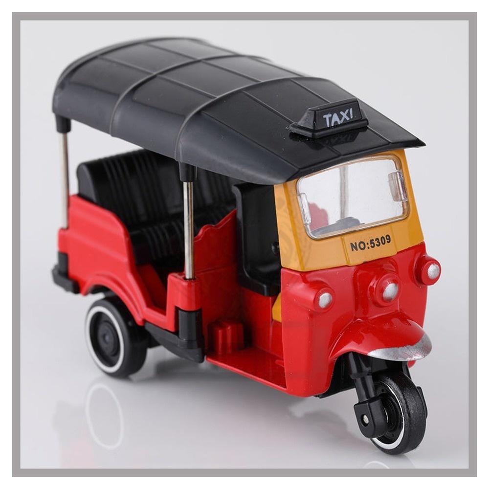 Klt 1:43 Thai Tricycle Tuk-Tuk Car Model Kids Toys For Boys Kids Toys Cars Toys