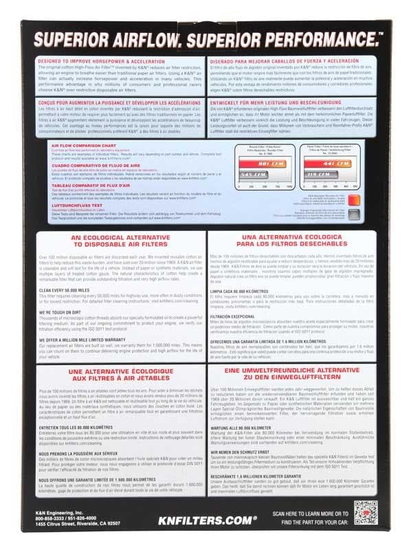 Оригинальный сменный воздушный фильтр для MERCEDES BENZ W212 W218 CLS220d [Продукт] K&N E220d, E-2998