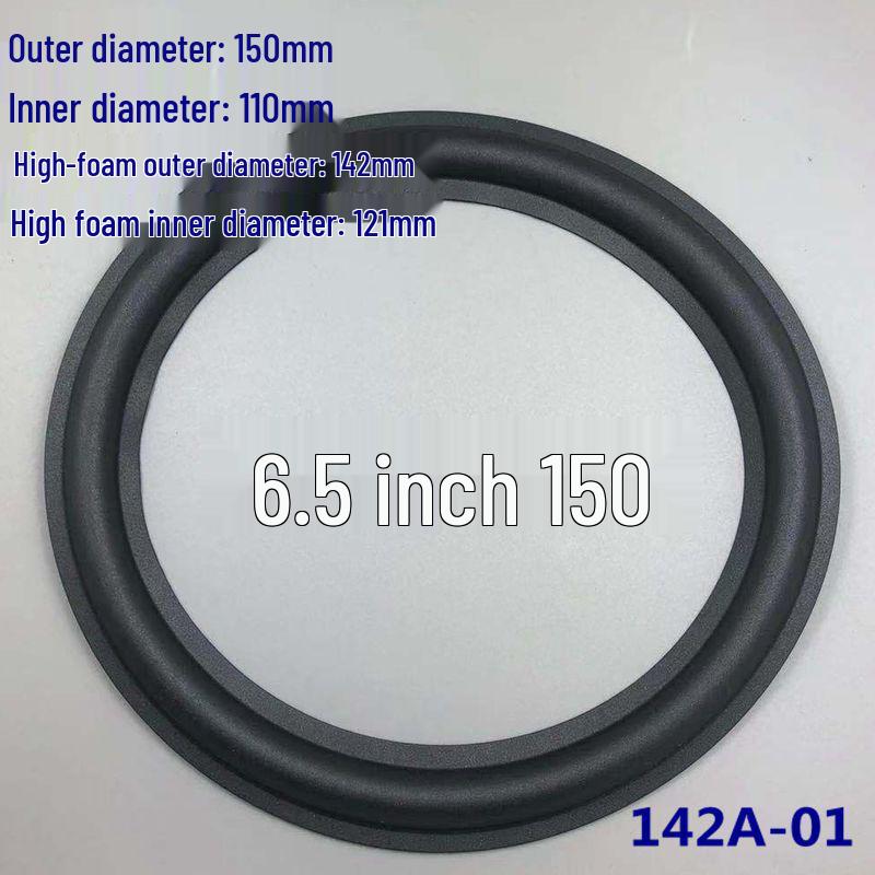 Ремонтные кольца для динамиков с резиновым краем — доступны размеры от 1,5 до 12 дюймов