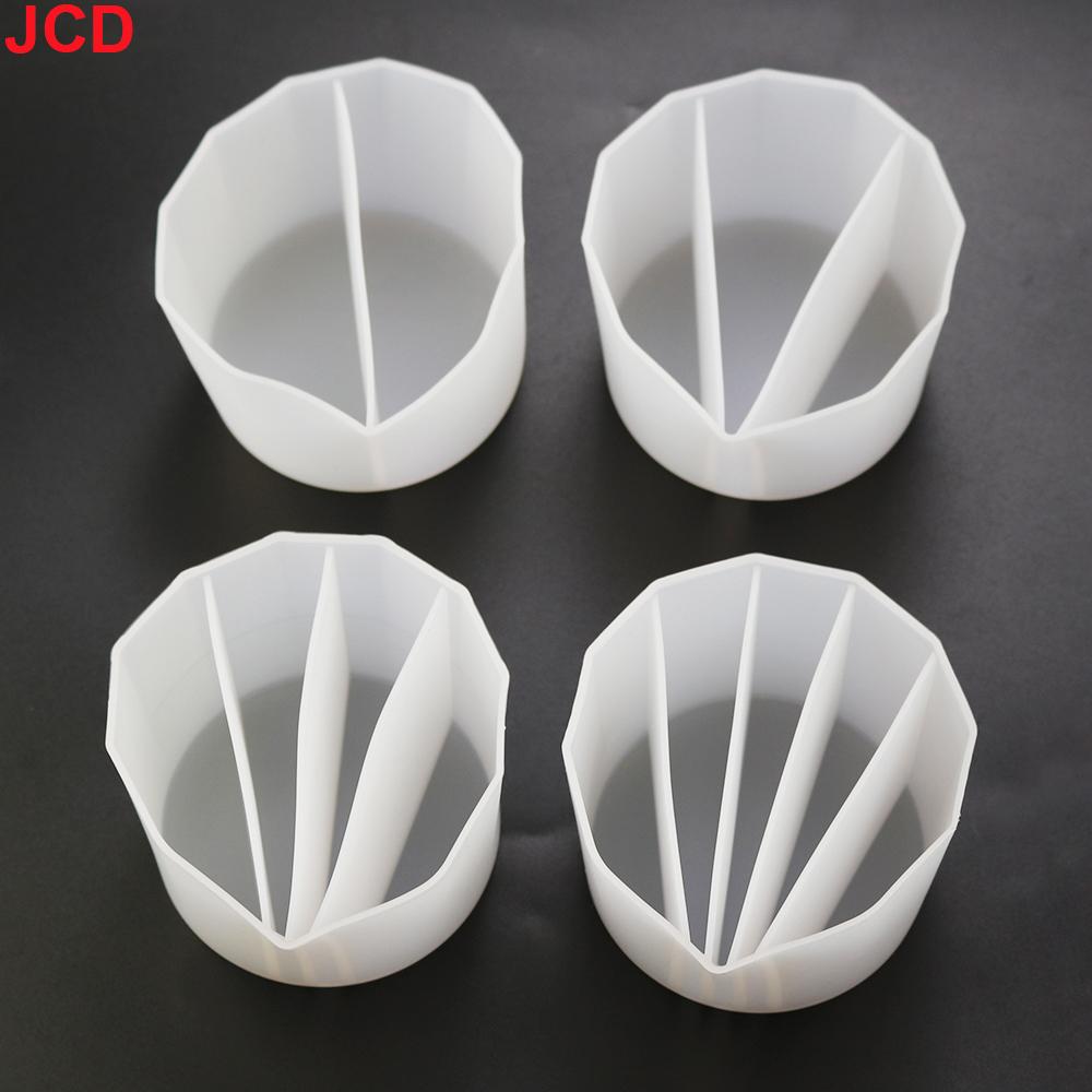 JCD 1pcs Crystal DIY Gel Dropping Silica Gel Color Mixing Cup 4 Specifications Color Mixing Cup Silica Gel Mold Tools