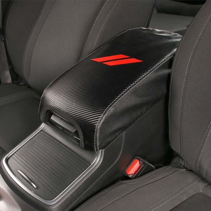 Leather Armrest Protective Cover Anti-Scratch Pad Cover For Dodge Charger 2011 Up For 300C 2011 Up Car Interior Accessories