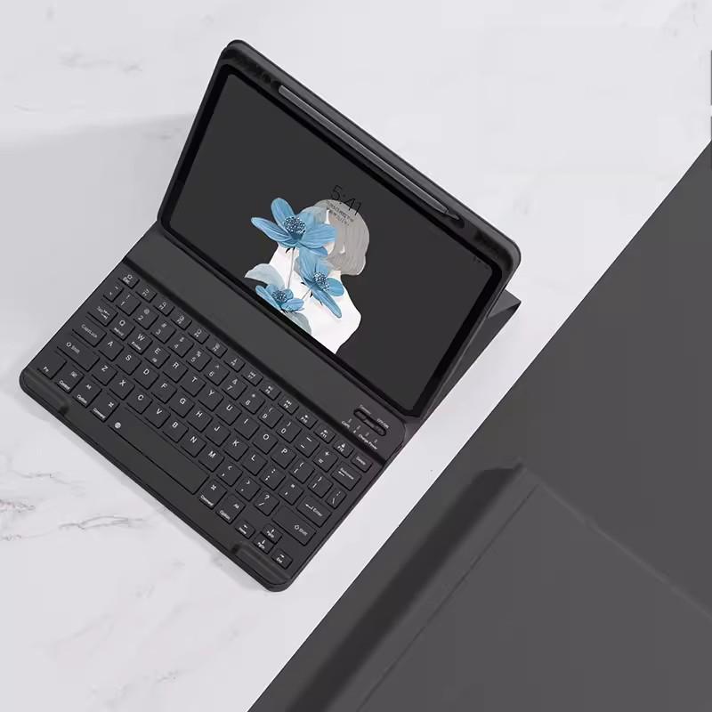 Bluetooth-клавиатура для Huawei Honor Pad 10 12.1" Honor Tablet 10 12.1inch Pad 9 12.1 дюйма в магнитном чехле с держателем для стилуса