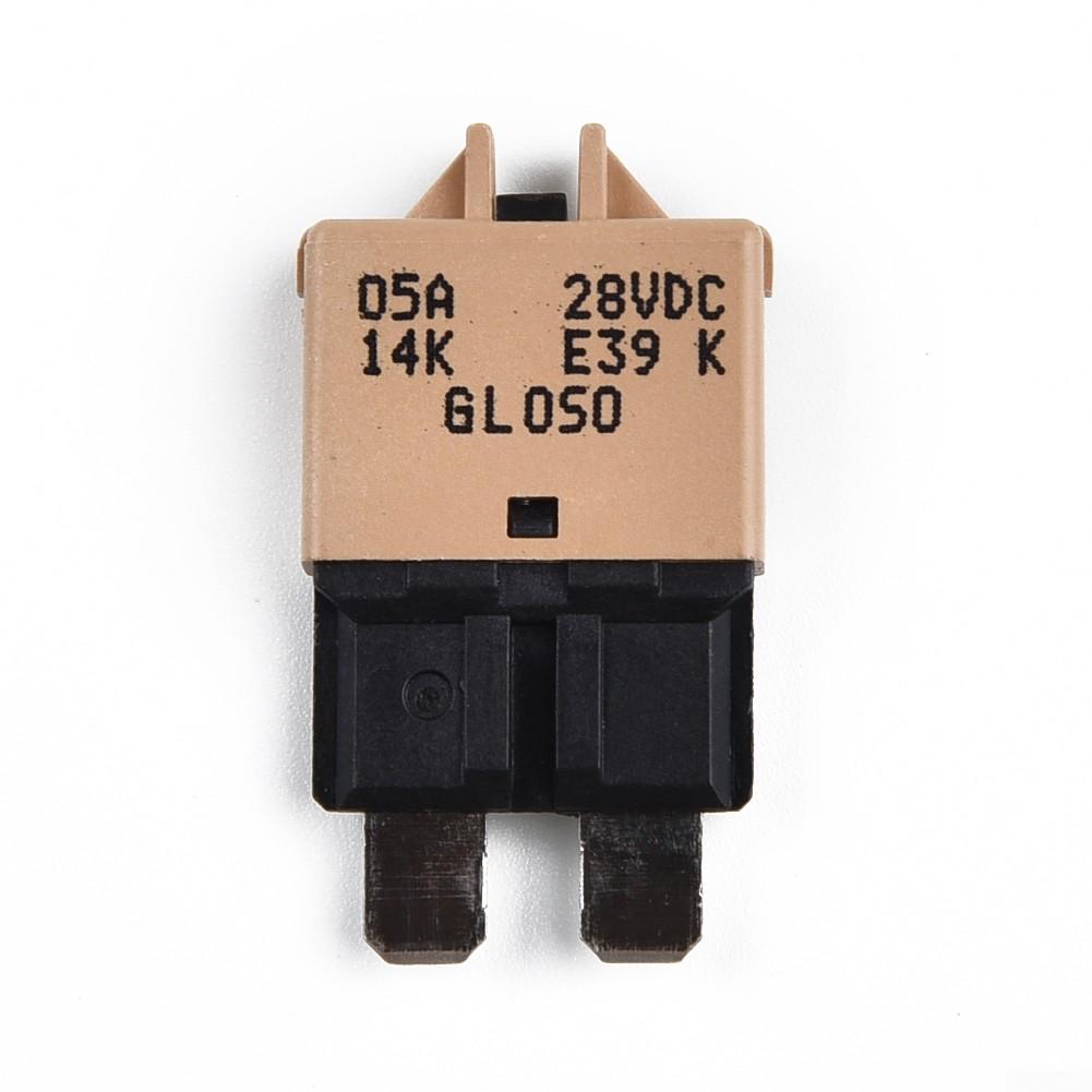 Автоматический выключатель 32 В/пост. тока, 5–30 А, 5,2 мм, лезвия, совместимые с блоками предохранителей типа ATC