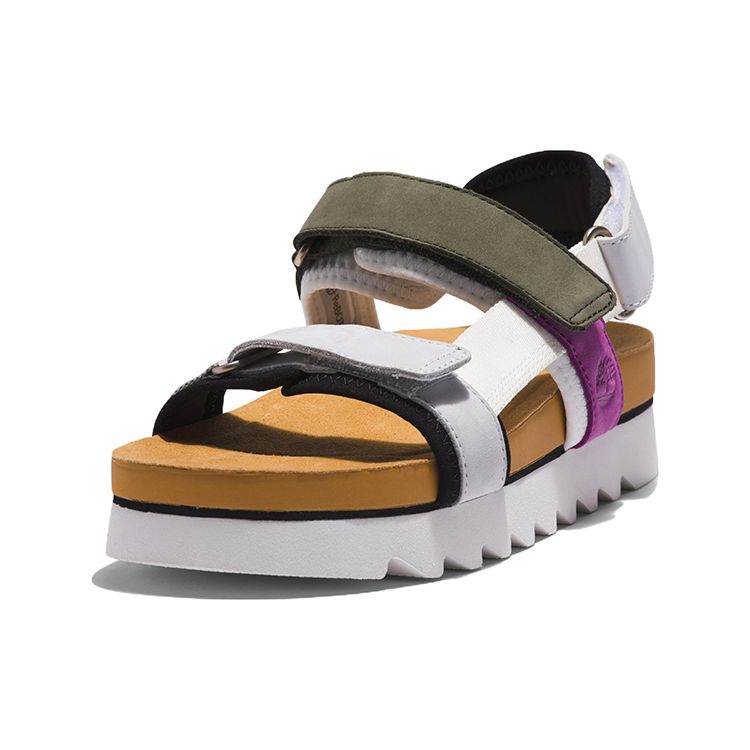 Timberland Сандалии женские повседневные спортивные Санта-Моника Санрайз сандалии белые фиолетовые A422QL96