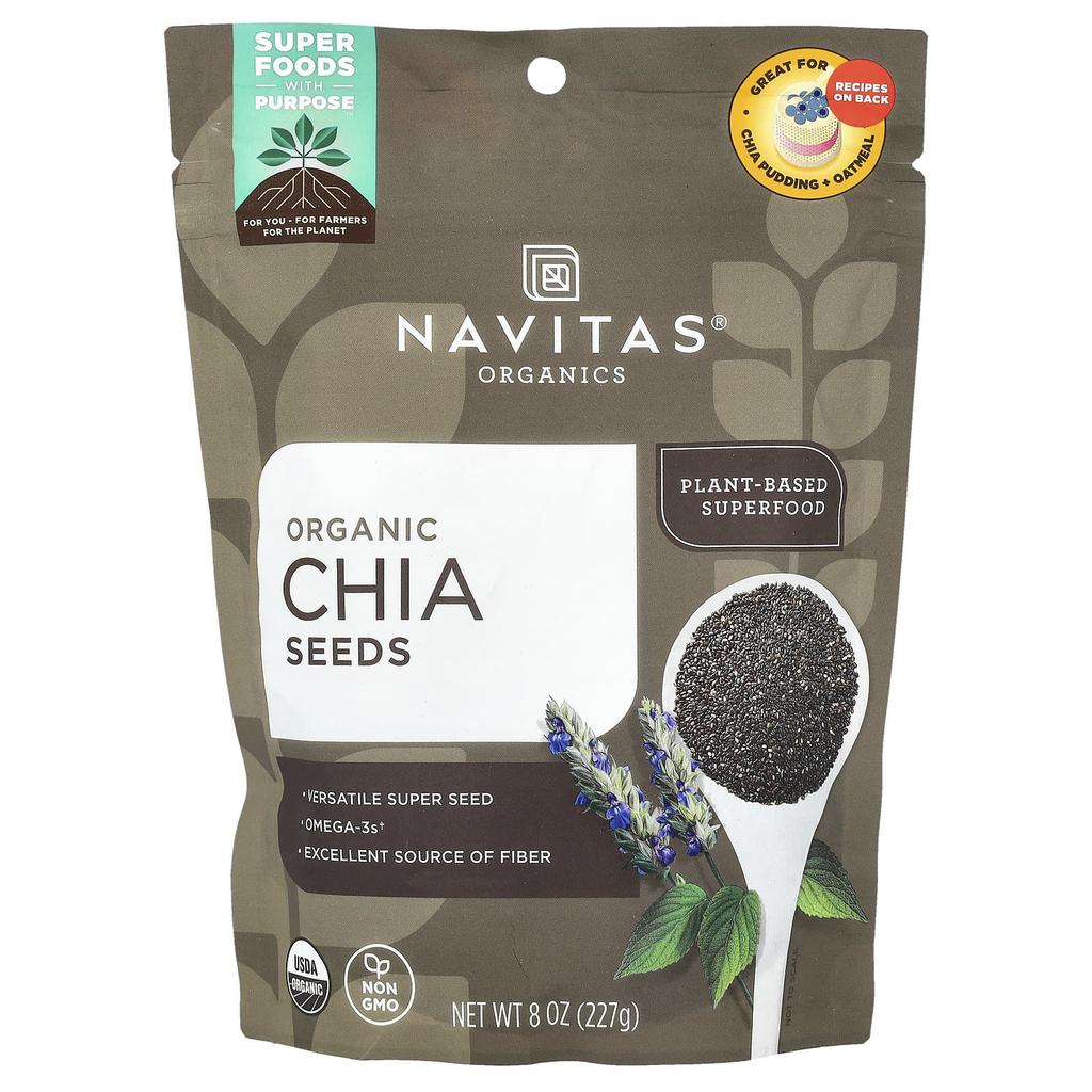 Organic Chia Seeds, 227G(8Oz)