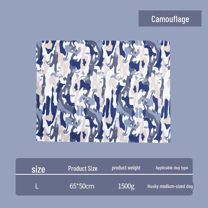 Популярный устойчивый к царапинам охлаждающий гелевый коврик для кошек, увеличенный летний ледяной коврик