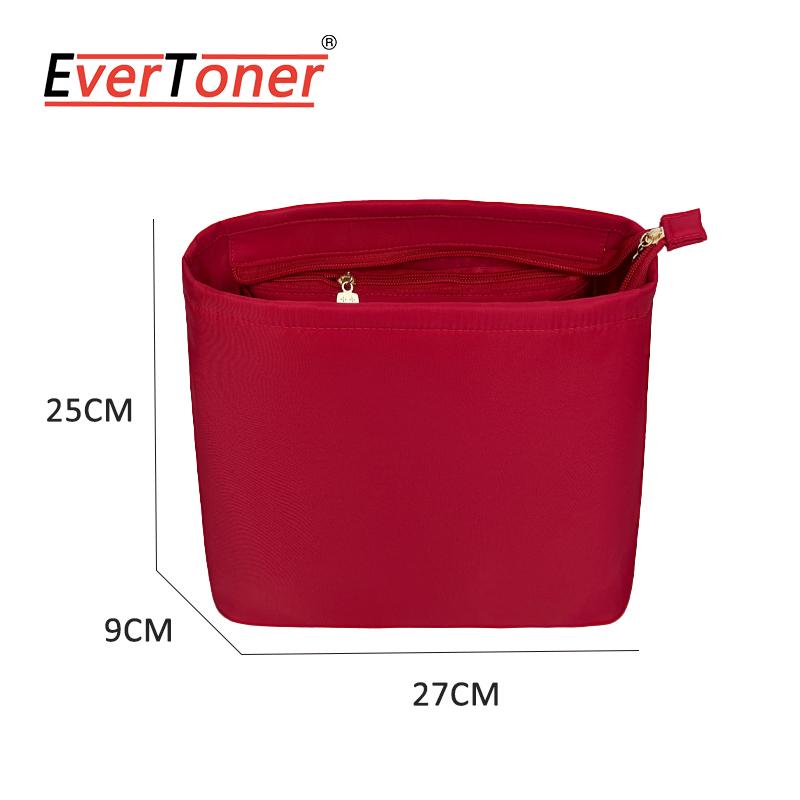 Универсальная нейлоновая косметичка EverToner для макияжа, органайзер для сумки-ведра бренда L Vavin. Идеально подходит для косметики, туалетных принадлежностей, мелких предметов.