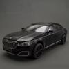 1/24 7 Серия 760 LI Металлическая модель автомобиля Литье под давлением Металлические транспортные средства Модель автомобиля Высокая симуляция Звук и Свет Коллекция Детские игрушки Подарок