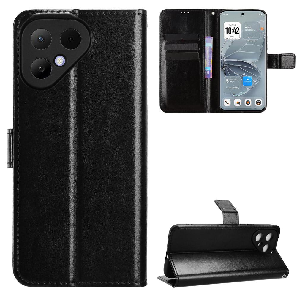 Flip Cover For Tecno Pova Curve 2 Leather Case [Flip Vintage Leather] Shockproof Durable Retro Phone Case