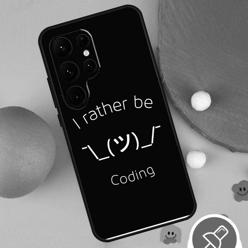 Programming Coding Phone Case For Samsung Galaxy S25 Ultra S24 S22 S21 Ultra S9 S10 S20 Plus S23 FE Funda Cover