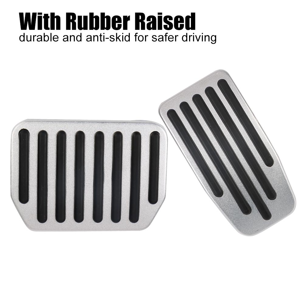 С резиновыми накладками, автомобильные аксессуары, детали салона автомобиля, алюминиевый сплав для Tesla Model 3 Y, педаль тормоза, подставка для педали