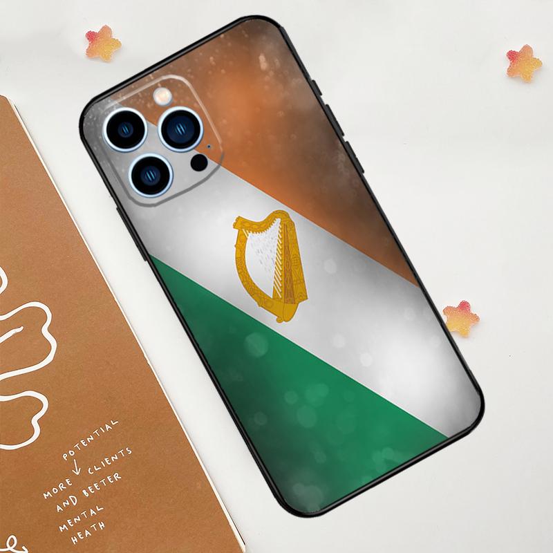 Паспорт Ирландии Чехол с флагом Ирландии Для Apple iPhone 12 13 Mini 11 14 15 16 Pro Max Plus X XR XS Max Чехол