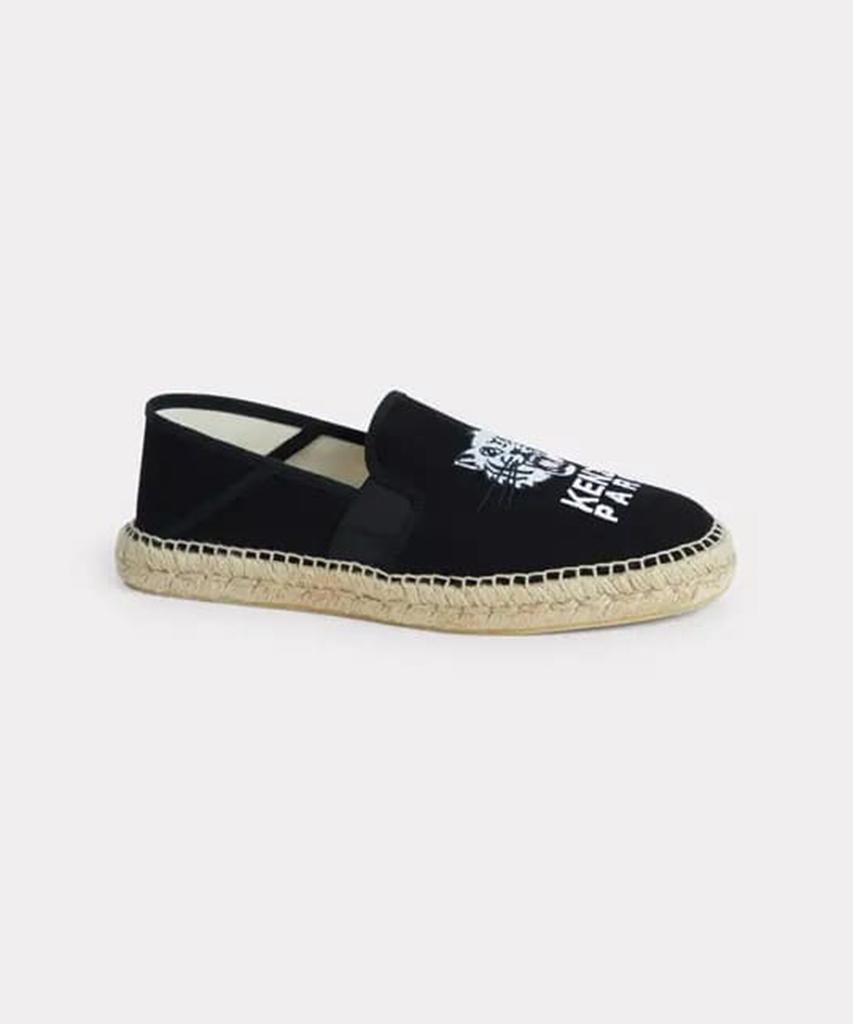 Kenzo Мужская эспадрилья 'Счастливый тигр' на эластичной резинке_K255Ahs302Bkp