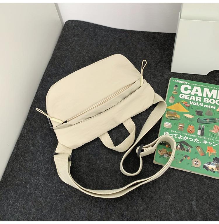 Нагрудная сумка мужская и женская повседневная простая сумка-мессенджер японская модная литературная сумка на плечо стиль поясная сумка Tide