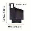 Car Interior For Volvo S90 XC90 V90CC 2017- XC60 2018- Center Console Tray Armrest Blac Storage Box Divider Durable ABS