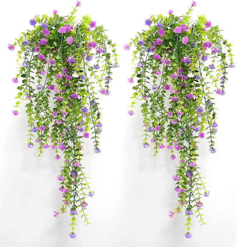 1pc Artificial Changteng Plastics Green Leaf Fake Vine Home Indoor Outdoor Garden Balcony Hanging DIY Decoration Party Supplies