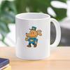 Movie Dog Man 300ml Cup Cartoon Dogman Children Ceramic Mugs Breakfast Coffee Cups Milk Tea Drinkware Kitchen Cup