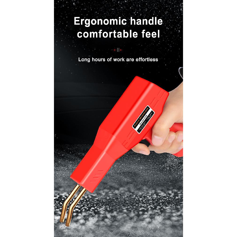 Car Bumper Crack Repair Welding Machine Handy Plastics Welders PVC Repairing Machine Welding Equipment 220V Car Bumper Repair Hot Staplers Machine