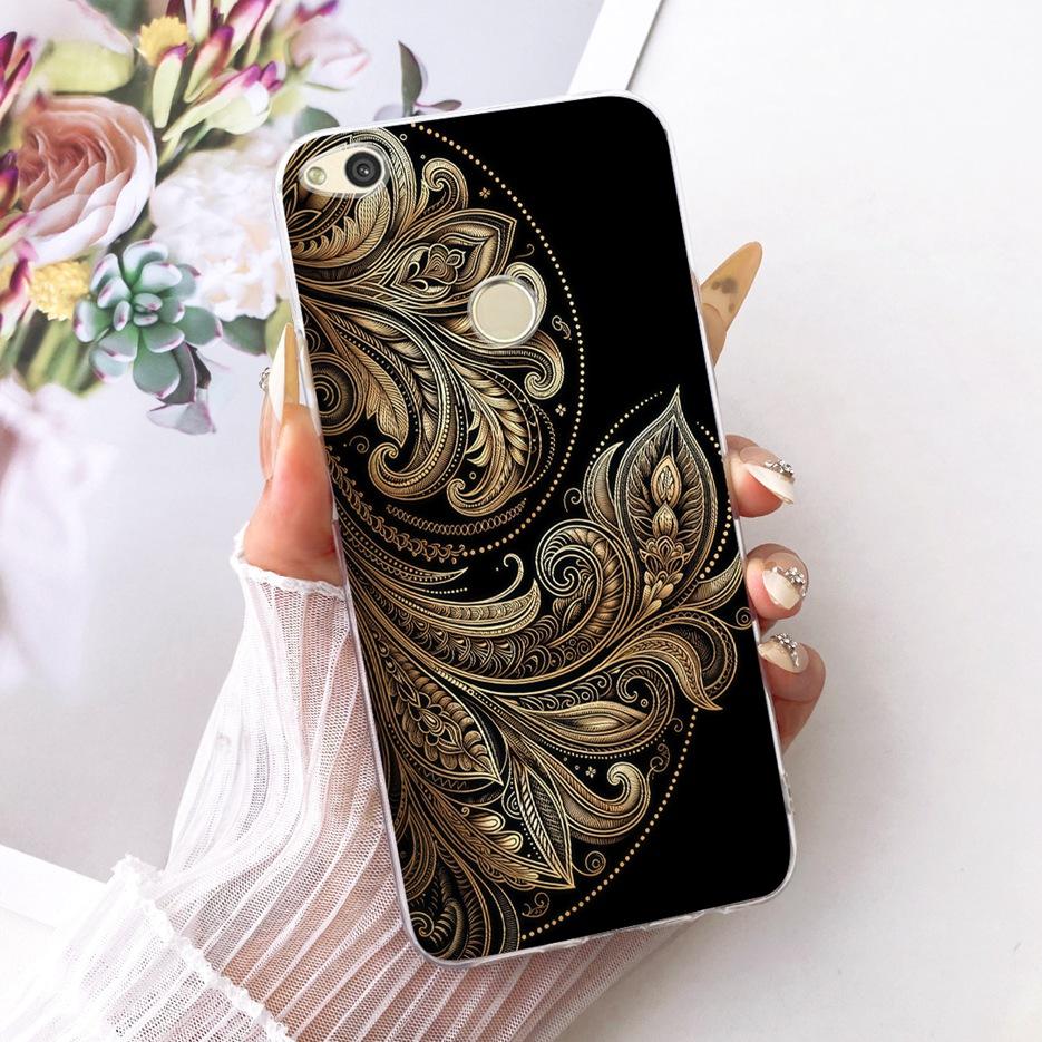 Чехол для Huawei P8 Lite 2017 Honor 8 Lite Милый Лев Модный Расписной Чехол Мягкий Силиконовый Чехол для Телефона Для Huawei P9 Lite 2017 Корпус