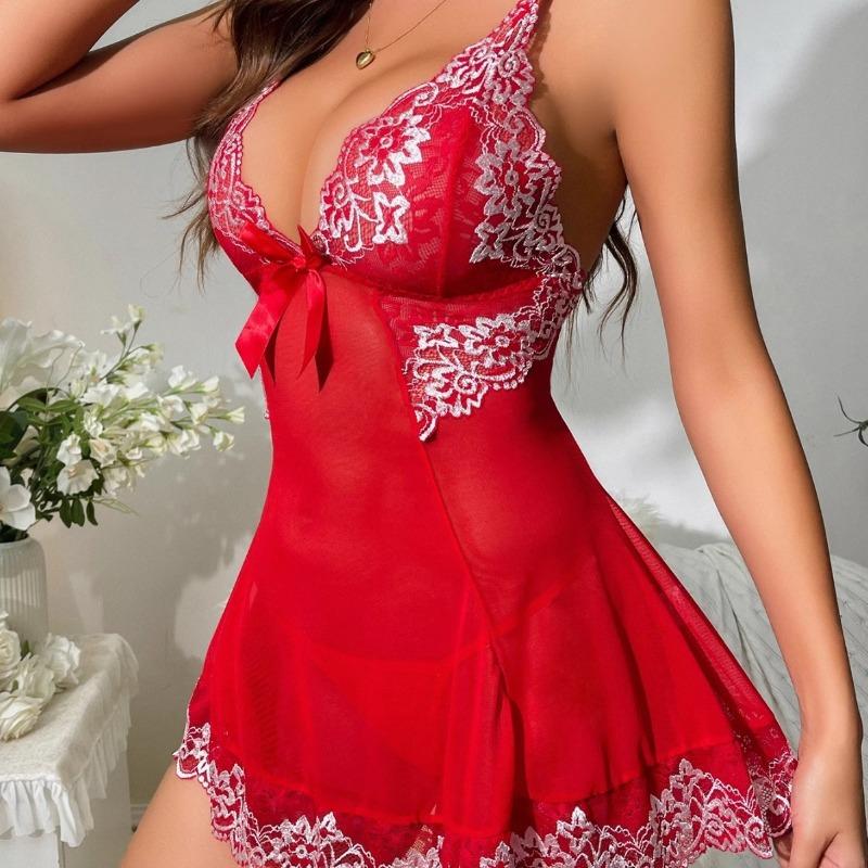 Новое эротическое нижнее белье многоцветная ночная сорочка кружевная сетка сексуальная ночная сорочка с подвязками горячая w