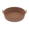 Silicone Frying Liners Air Circulation Baking Tray Dual-sided Cooking Pan Grease-free Air Fryer Basket Kitchen Accessory
