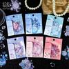 Наклейки-вырезки «Иллюзия Бабочки» серия «Пузыри» - 10 листов, 6 стилей для журналов