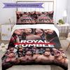 Royal Rumbl Quilt Cover Set Design for Guest Room Machine Washable Perfect Gift for Friends Family