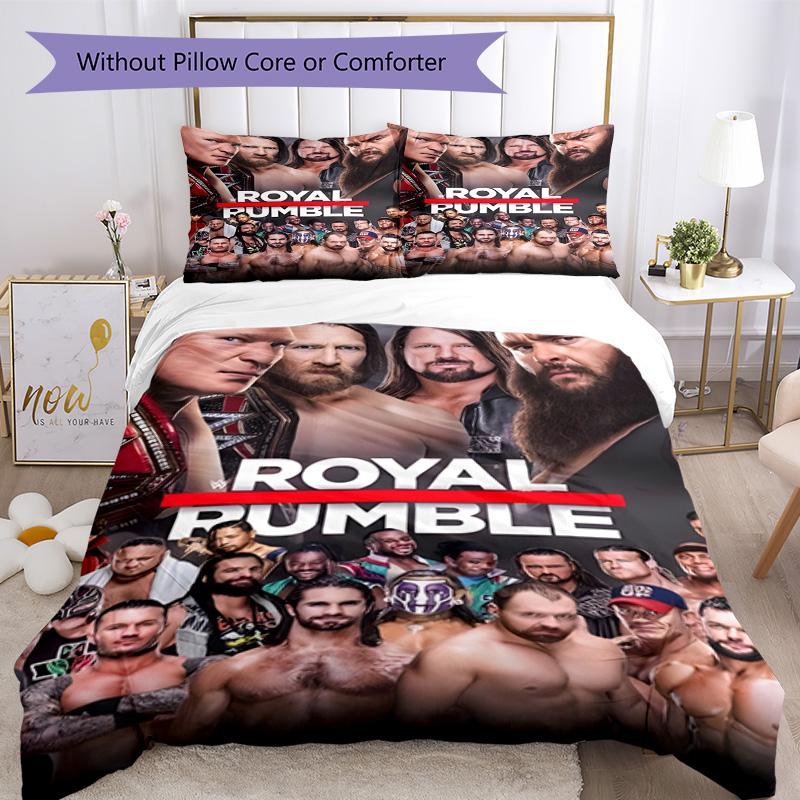 Royal Rumbl Quilt Cover Set Design for Guest Room Machine Washable Perfect Gift for Friends Family