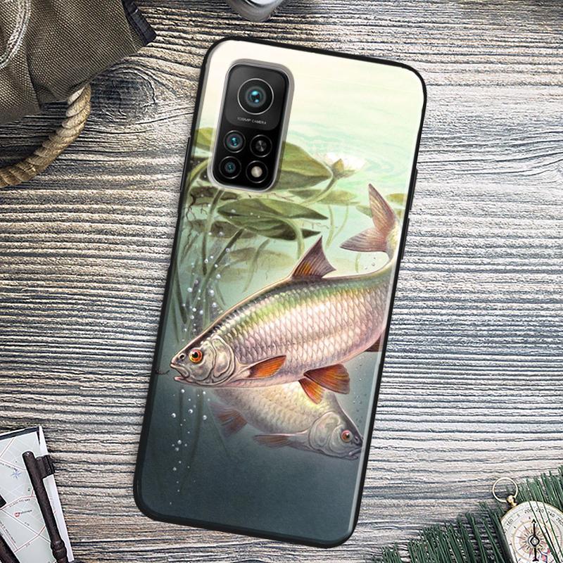 Fish Fishing Cover For Xiaomi 14T 11T 12T 13T Pro 13 14 15 Ultra POCO X7 Pro X3 X5 F5 F6 M6 X6 Pro Case