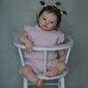 18'' 46CM Newborn Reborn Baby Dolls Meadow Lifelike Cuddly Soft Cloth or Full Vinyl Body Rebirth Doll 3D Skin with Visible Veins Collectible Art Dolls