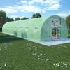 VidaXL Greenhouse 1200x300x200cm Green Galvanized Steel Garden Greenhouse Vegetable Shelters 45538