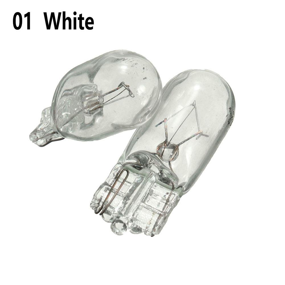 10Pcs T10 Wedge Halogen W5W 501 194 LED Interior Light Bulbs Car Auto Truck