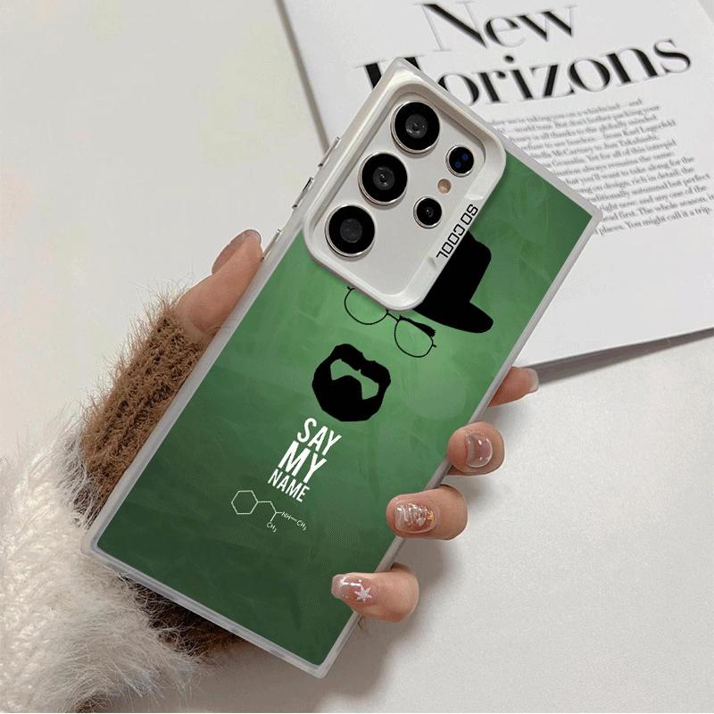 Breaking Bads Heisenberg Shockproof Phone Case for Samsung Galaxy S26 Edge S25 Ultra S24 FE S23 Plus S21 Cover Anti Fall Fundas