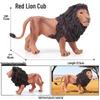Large Wild Animal Male Tiger Simulation Toy - White, Yellow, Northeast, and Red Variants