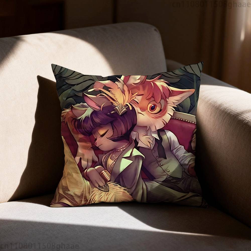 Lackadaisy Anime pillow cover living room sofa cushion cover bedroom room bed pillow cover home decoration
