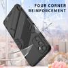 Shockproof Case For Samsung A15 A25 A35 A55 A05 A05S Armor Holder Back Coque for Galaxy S24 Ultra S23 FE S24 Plus Phone Cover