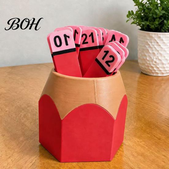Classroom Teaching Tools Kids Pencil Number Counting Set, Stick & Shape Shaped Storage Bucket Container, Educational Learning for Toddlers Preschool