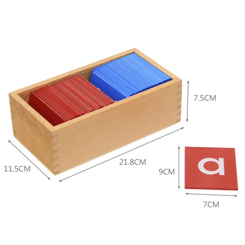 Деревянная коробка, игрушки Монтессори Монцо для познания, ABC, наждачная бумага, набор наждачных букв, набор карточек с алфавитом для девочек 4 лет