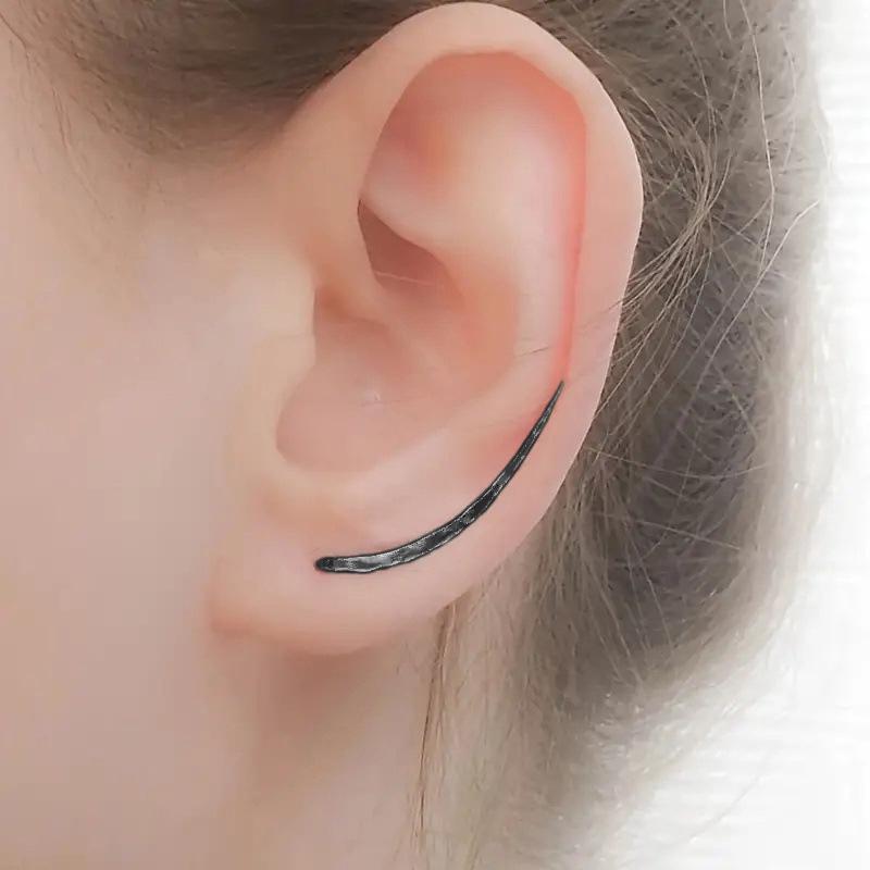 Изысканные и шикарные женские серьги Cao Shi - Европейский и американский дизайн, пусеты для повседневной носки