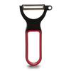 Arte Regal éplucheur 11,8 cm acier noir/rouge 3 pièces