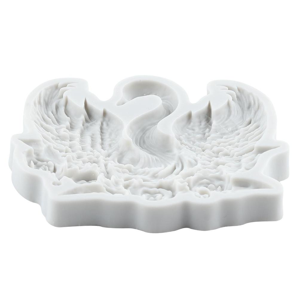 Силиконовая форма Лебедь Формы для мастики Лебедь Инструменты для украшения торта Тематический торт Десерт Украшенная форма для шоколадных конфет