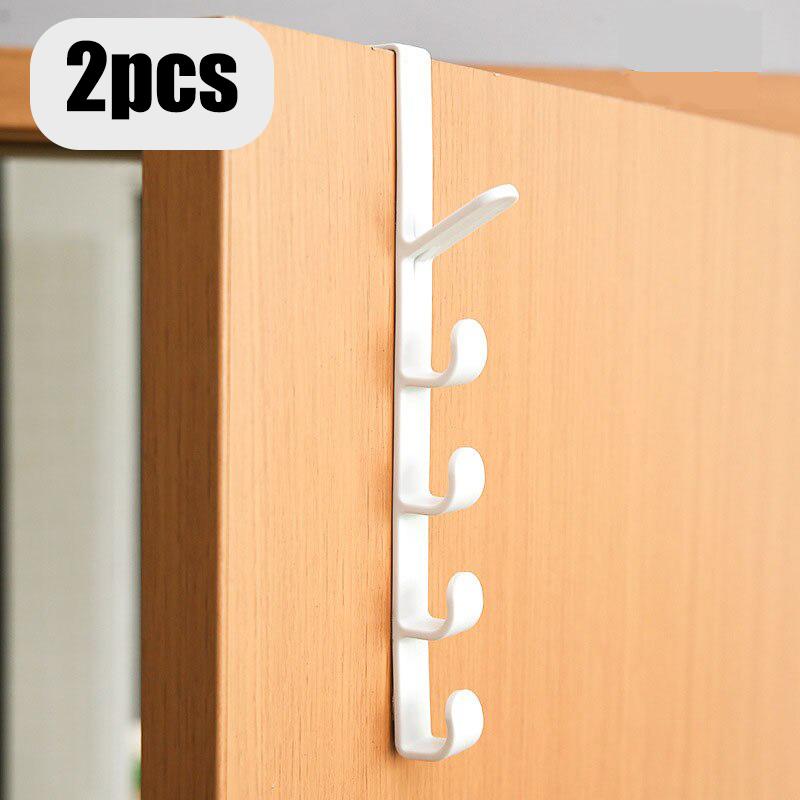 Вешалка для одежды крючок для одежды и шляп крючок на дверь крючок на дверь спальни без пробивания отверстий крючок для хранения и хранения с задним креплением