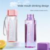 Portable Cup Creativity Plastic Fashion Design Open The Lid And Drink Directly Water Bottles And Cup Accessories Cup Leak Proof
