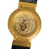 Б/у Мужские кварцевые часы VERSACE Medusa GP Gold Оригинал / C813