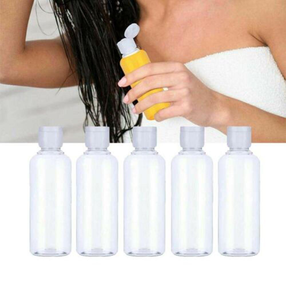 Диспенсер Пластиковая Банка для Макияжа Лосьона Бутылка для Шампуня Пустой Контейнер Бутылка Многоразовая
